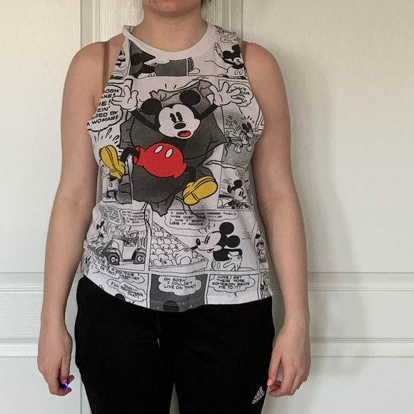 Mickey mouse comic tank top - Picture 4 of 5